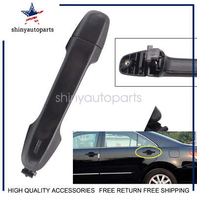 适用于丰田凯美瑞 2013 2014 黑色外门把手 左后或右后 — 第 1/4 张图片