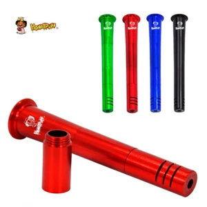 HONEYPUFF 1X Cachimba Aluminio Metal 14MM a 19MM Diferentes Tamaños Shisha Downstem - Imagen 1 de 12