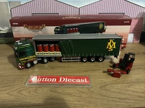 Corgi Modern Truck CC14108 DAF 105 Curtainside & Moffett Ken Mallinson 1/50 - Picture 1 of 4