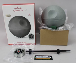 Hallmark Keepsake Star Wars Death Star Tree Topper Light & Sound w/ Remote & Box - Picture 1 of 19