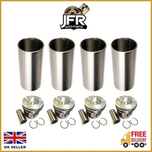 LAND ROVER JAGUAR 2.0 DIESE 204DTA 204DTD AJ20D4 PISTONS WITH CYLINDER LINERS X4 - Picture 1 of 8