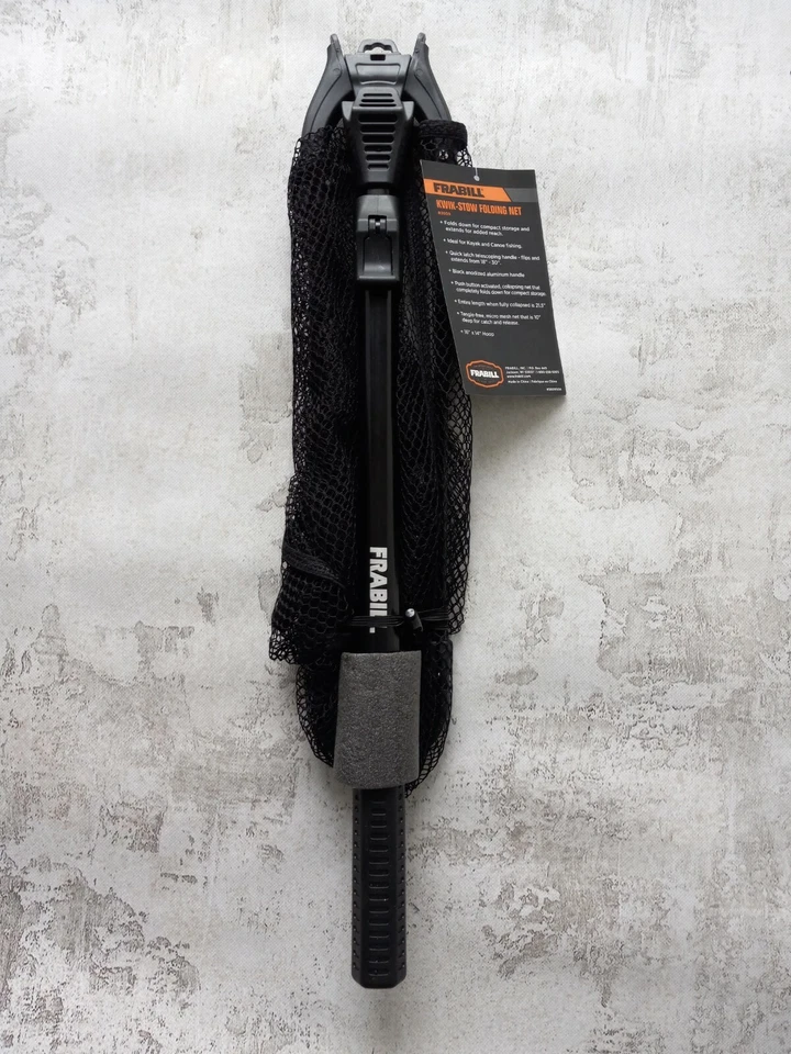 Frabill 21in Nautical Mesh Folding Fishing Net