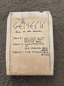 Genesis Live From The Shrine Auditorium 8 Track Vintage Rare! - Bild 1 von 6