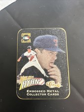 Nolan Ryan Cooperstown Collection Embossed Metal Collector Cards Original Wrap