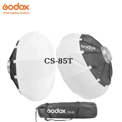 Caja blanda de linterna plegable Godox CS-85T 85 cm 33,5 pulgadas EE. UU. para luz flash de estudio Foto 1 de 4
