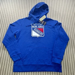 Sudadera con capucha azul fanatics New York Rangers 1# papá para hombre talla L - Imagen 1 de 5