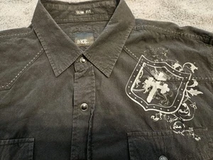 BKE Hemd Schwarz Herren Extra Large Langarm - Bild 1 von 9