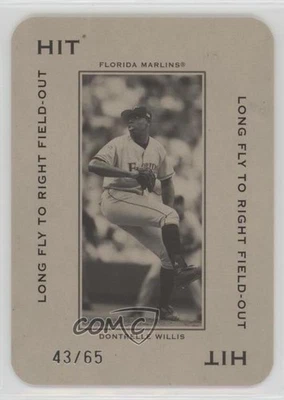 2005 Donruss Throwback Threads Polo Grounds /65 Dontrelle Willis #PG-34 - Image 1 of 2