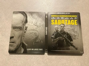 Sabotage Blu Ray Steelbook sehr guter Zustand Arnold Schwarzenegger FSK 18 - Bild 1 von 7