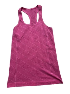 Lululemon Tanktop Damen 4 pink Run Swiftly Tech Racerback Yoga Athletik Fitnessstudio - Bild 1 von 9