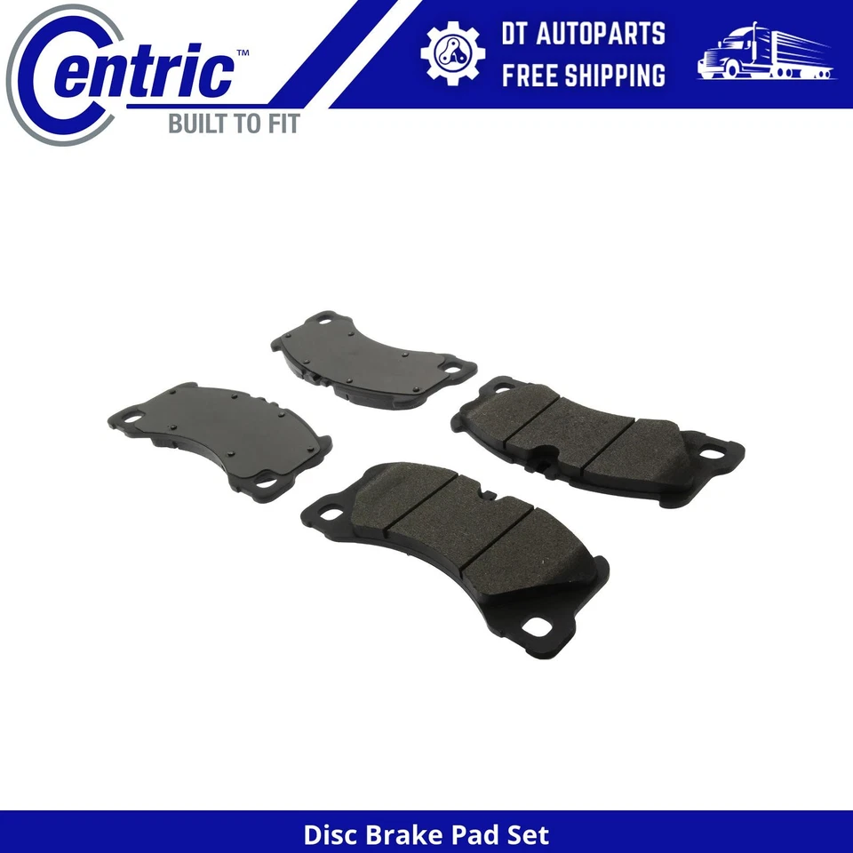 Para 2015-2020 Porsche Macan | Pastilhas de freio a disco dianteiras centrais | Semi-metálicas - Imagem 1 de 4