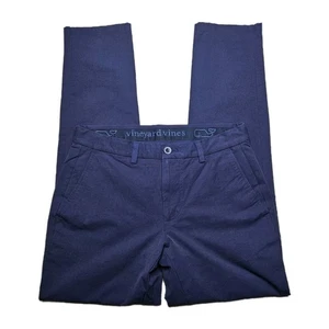 Vineyard Vines Golfhose Herren 30x32 blau für unterwegs Performance Preppy - Bild 1 von 14