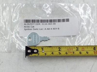 Chave de ignição Arctic Cat 0116-065 1985-2024 Kitty Cat ZR  - Imagem 1 de 2