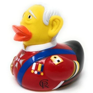 Pato de goma Rey Carlos III - Imagen 1 de 1