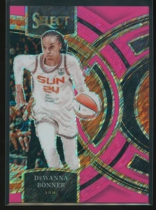 DeWanna Bonner 2024 Panini Select WNBA Premier Level Pink Shimmer Prizm #129/3 - Imagen 1 de 2