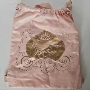 Disney Parks Bibbidi Bobbidi Boutique Nylon Rucksack rosa Kordelzug - Bild 1 von 9