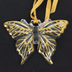 Neiman Marcus 4" Bleikristall 24% Bleikristall Schmetterling Ornament Germany - Bild 1 von 5