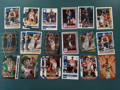 New York Knicks - Lote de 20 tarjetas - Ewing, Grimes, Mcbride, Brunson, Rose - Salón de la fama - RC Foto 1 de 4
