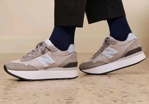 New Balance 515H Platform Woman's # 8.5 Athleisure Sneaker WL515HSG Grey Blue - Picture 1 of 9