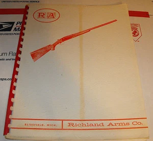 RICHARD ARMS CO. GUN CATALOG 1962 - Picture 1 of 1