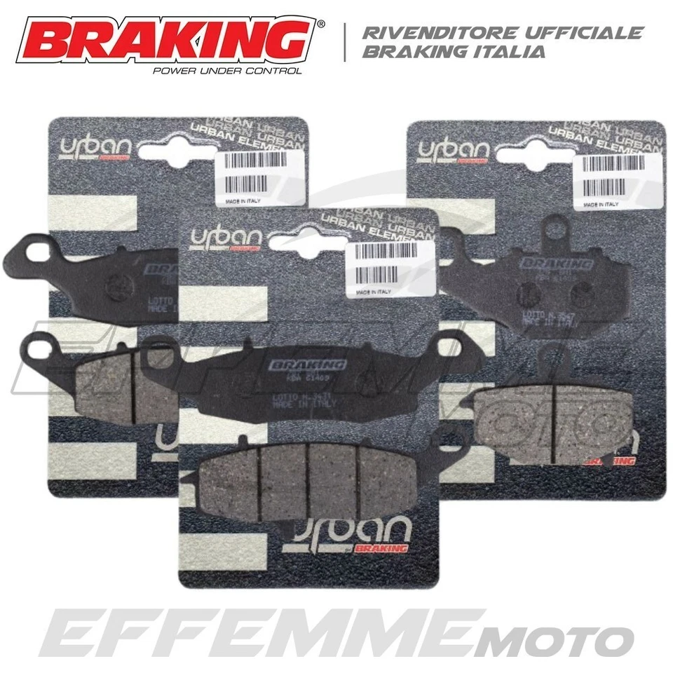 Pastiglie KAWASAKI Z 750 2004 2005 2006 (Kit Anteriori + Posteriori BRAKING) - Immagine 1 di 1