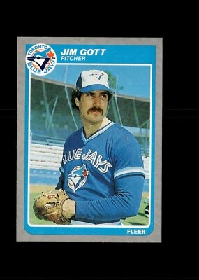 1985 Fleer - Jim Gott #105 - Image 1 of 2