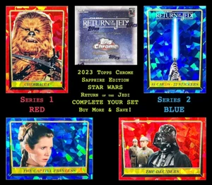 2023 Topps Chrome Sapphire Star Wars Return of the Jedi 40th *PICK YOUR CARD* - Bild 1 von 61
