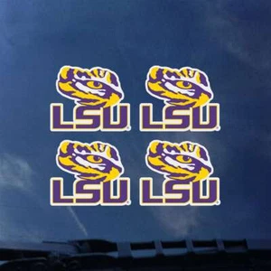 Calcomanías de transferencia LSU Tigers - Juego de 4 - Imagen 1 de 1