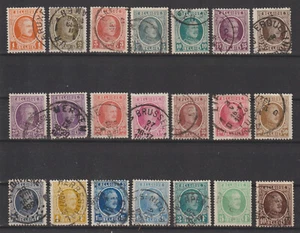 Bélgica - 1922 - COB 190/210 - SC 144/54 + 156/7 + 159/60 + 185/6 + 188/90 - Usado - Imagen 1 de 1