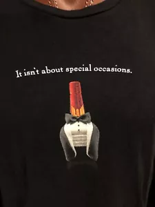 Makers Mark Whiskey Black T-Shirt it is what it isn’t Loretto Kentucky - Picture 1 of 10