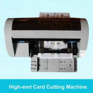 Electric Paper Trimmer Desktop Semi-Automatic Business Name Card Cutter 90x54mm - Picture 1 of 6