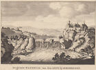 Schaffhausen Rheinfall Originale Incisione J.Wyman 1800