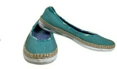 Columbia PFG Vulc N Vent Bettie Mujer Mocasines Planos Barco Zapatos Azul Lona 6.5 Foto 1 de 4