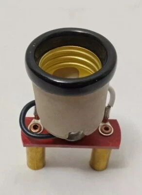 Adaptador de enchufe de bombilla base tornillo Junior G38 Bipin E26 Edison Mole Arri 2k 5k Foto 1 de 4