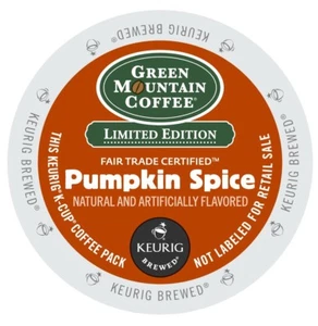 Green Mountain Seasonal Pumpkin Spice 24 Count Keurig K Cup Pods Free Shipping - Picture 1 of 2