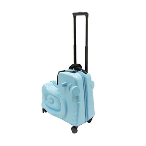 Kids Ride-on Luggage Suitcase, Carry On Trolley Luggage with Password Lock, 20" - Picture 1 of 13