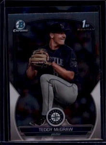 2023 Bowman Chromentwurf #BDC73 Teddy McGraw Mariners - Bild 1 von 2