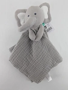 Carter's Child of Mine Gray Elephant Lovey Muslin Security Blanket Oeko Tex 2024 - Picture 1 of 7