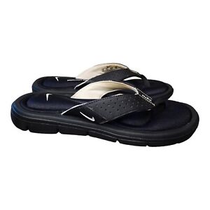 Nike Comfort Footbed Sandles Thong Flip Flop 354925-011 Womens 6 Summer Beach 