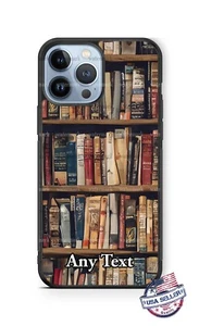 Retro Vintage Old Library books Personalized Phone Case for iPhone Samsung gift - Picture 1 of 11