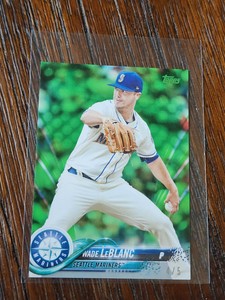 2018 Topps On Demand Mini Wade Leblanc Green Parallel /5 #US123