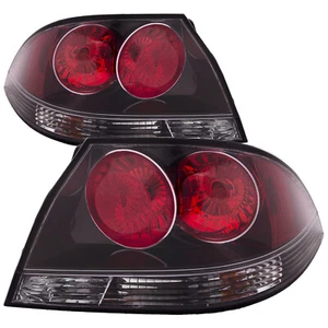 Juego de pares de luces traseras negras para sedán Mitsubishi Lancer Altezza 2004-2007 - Imagen 1 de 5