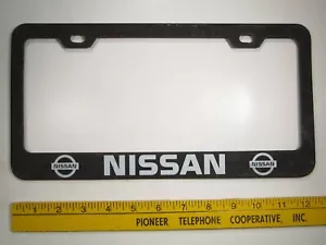 METAL License Plate Car Tag Frame NISSAN 14R2 - Picture 1 of 1