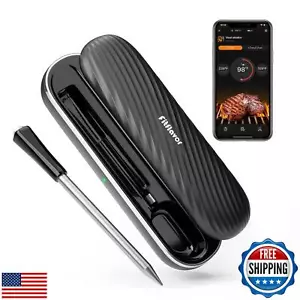 Bluetooth Meat Thermometer Wireless Probe for Smoker 500ft, Fitflavor Digital - Picture 1 of 5