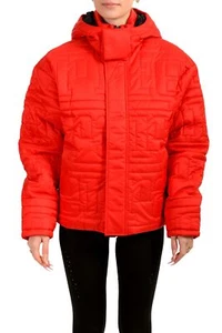 Scuderia Ferrari Fluid Red Parka Jacket With Detachable Hood US S IT 40 - Picture 1 of 6