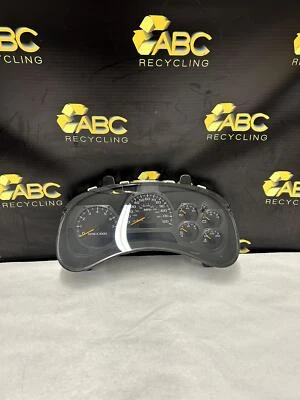 2002 Chevy Trailblazer Speedometer Instrument Cluster Assembly Mileage-172125 - Image 1 of 4