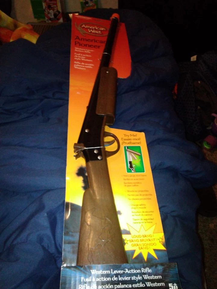 Tootsietoy American West Pioneer 2004 30" bomba pistola western metal rifle juguete Foto 1 de 4