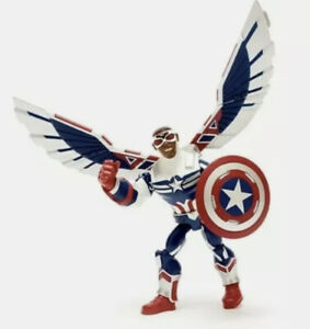 Disney Marvel Toybox Falcon Captain America Action Figure Set #25 NEW - SEALED