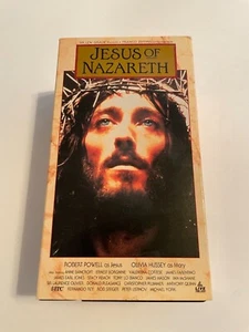 Jesus of Nazareth (VHS, 1999, 3-Tape Set) Great Condition! - Picture 1 of 3