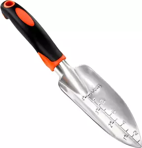 Garden Shovel Trowel Garden Tool with Measurement Mark, Heavy Duty Gardening Sho - Picture 1 of 12